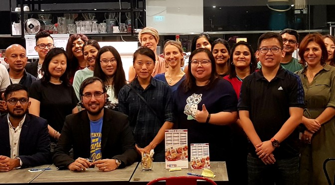 Living With Mindfulness : Up Your Game Jan 2018 SG Edition in Pictures